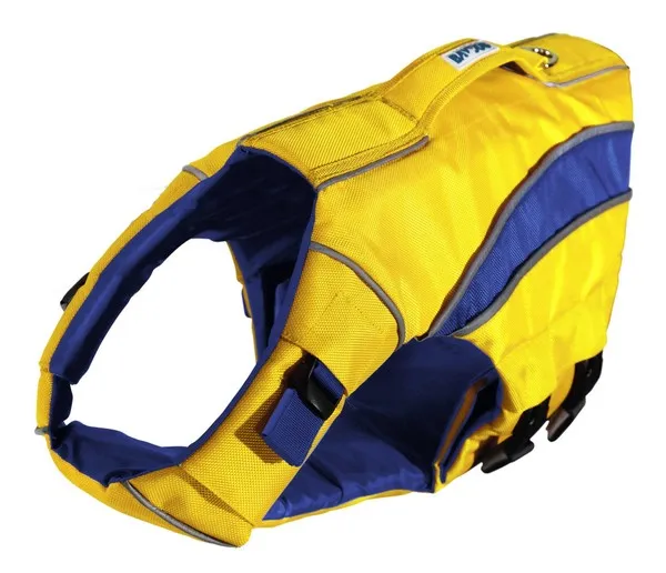 1ea Baydog Large Yellow Monterey Bay Lifejacket - Hard Goods